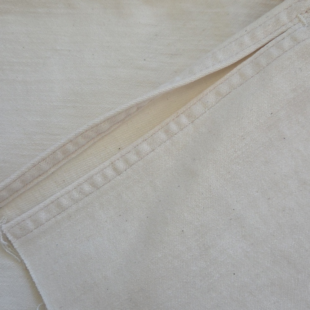 NWT Madewell Kick Out Full-Length Jeans White Vintage Canvas Size 24 - Picture 9 of 10